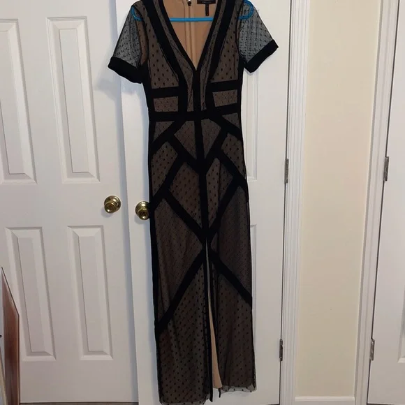 Black and nude BCBG dress Black and nude BCBG dress